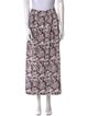 Tibi Printed Midi Length Skirt