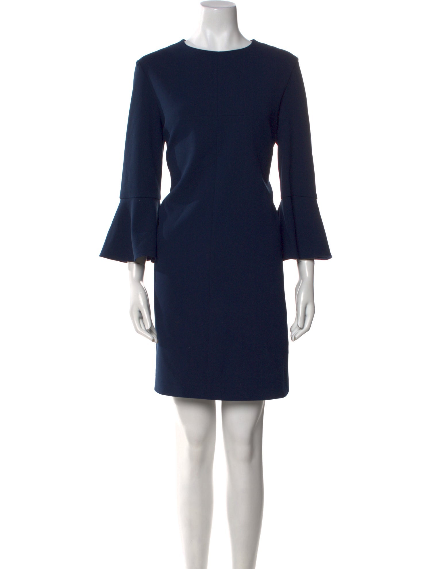 Tibi Crew Neck Mini Dress