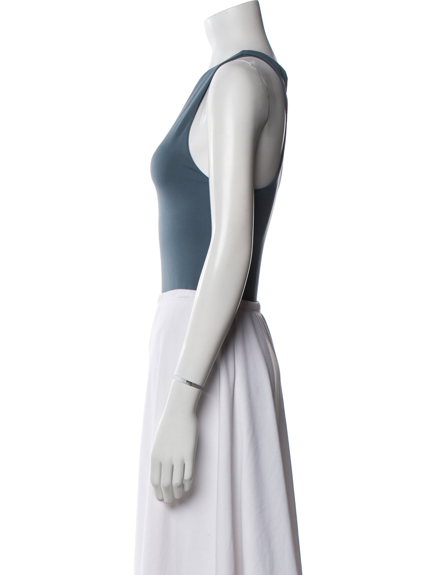 Tibi Halterneck Sleeveless Crop Top