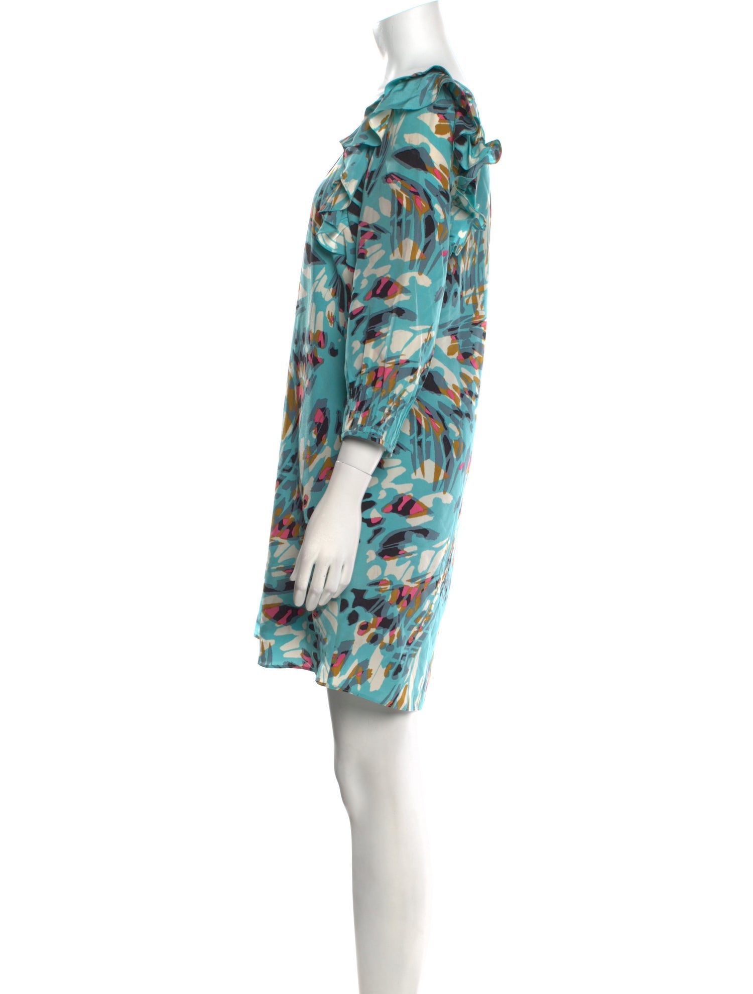 Tibi Silk Mini Dress