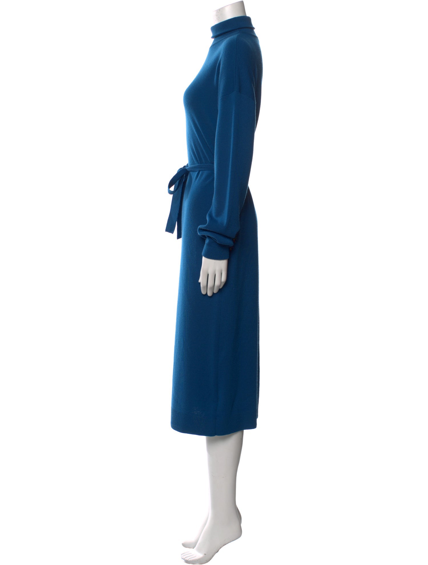 Tibi Merino Wool Long Dress