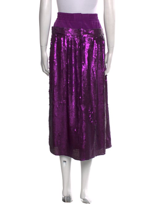 Tibi Silk Midi Length Skirt