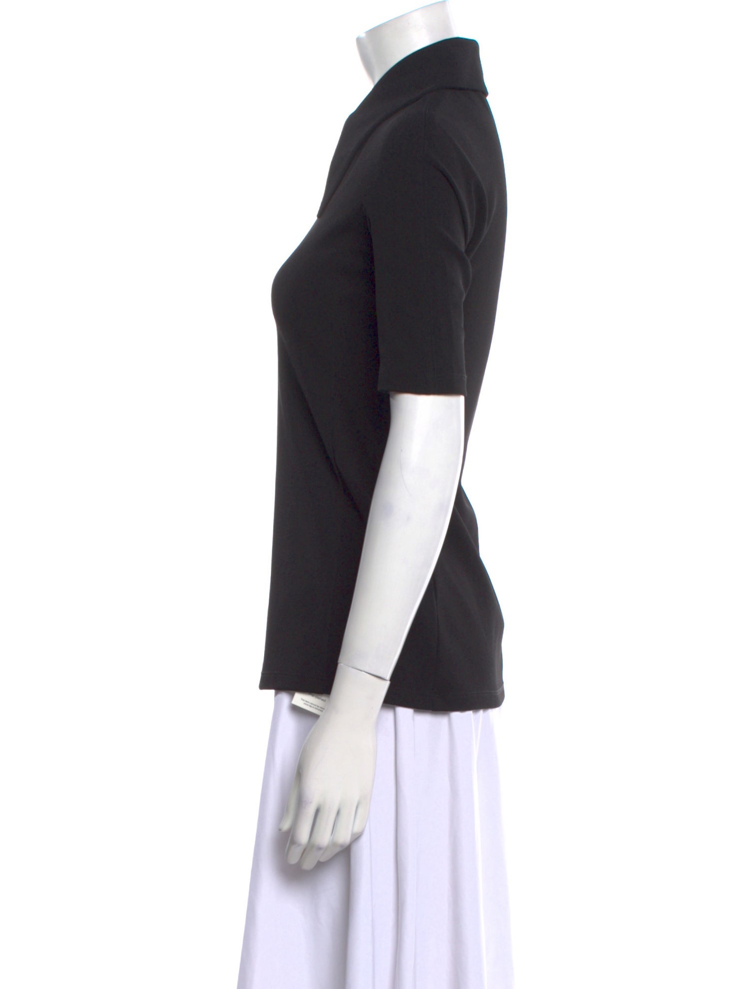 Tibi Short Sleeve Polo