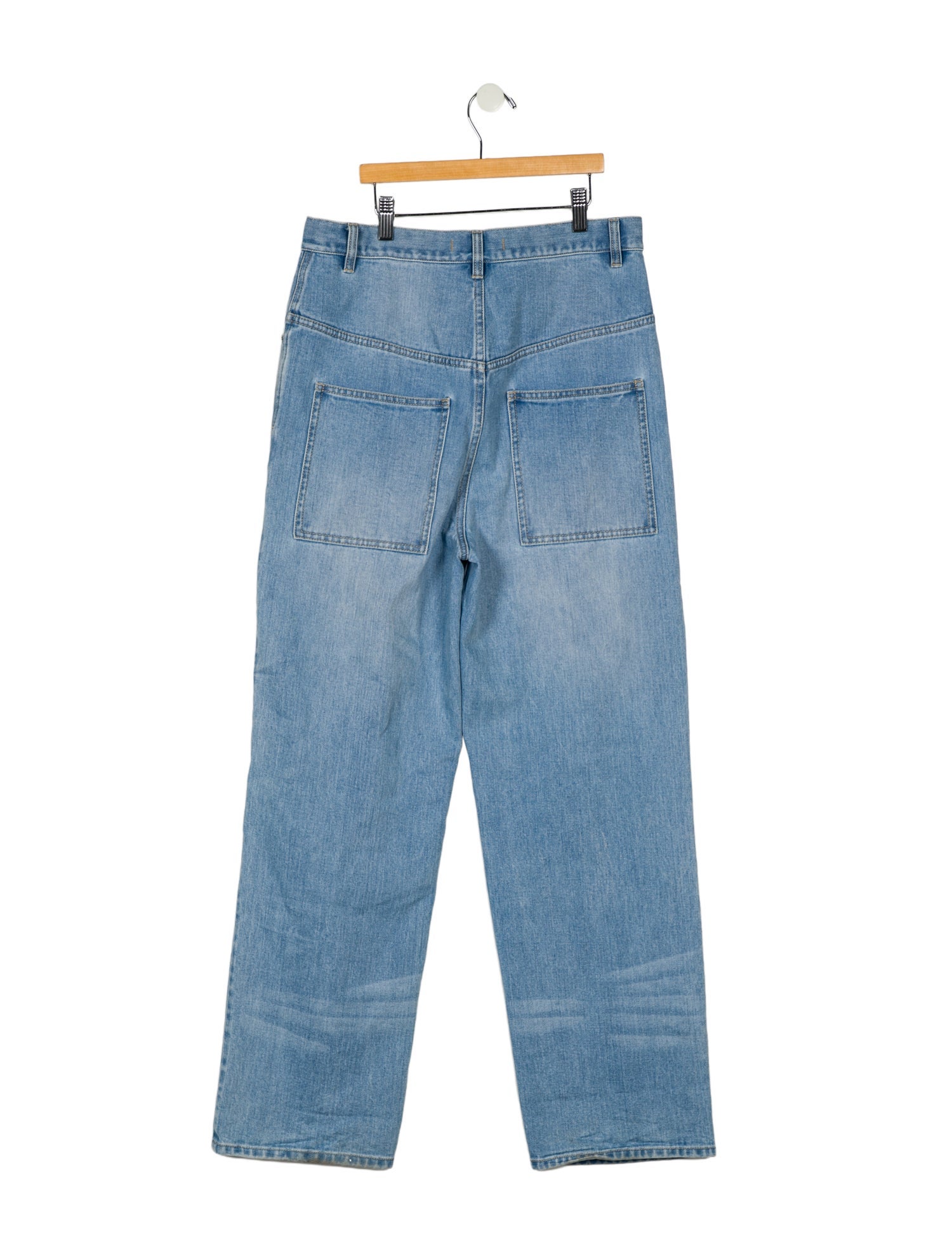 Tibi High-Rise Wide Leg Jeans