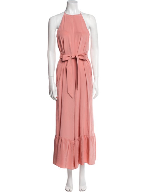 Tibi Silk Halterneck Jumpsuit