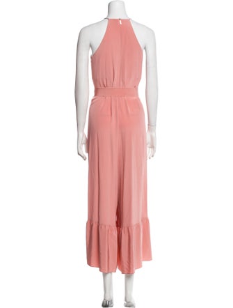 Tibi Silk Halterneck Jumpsuit