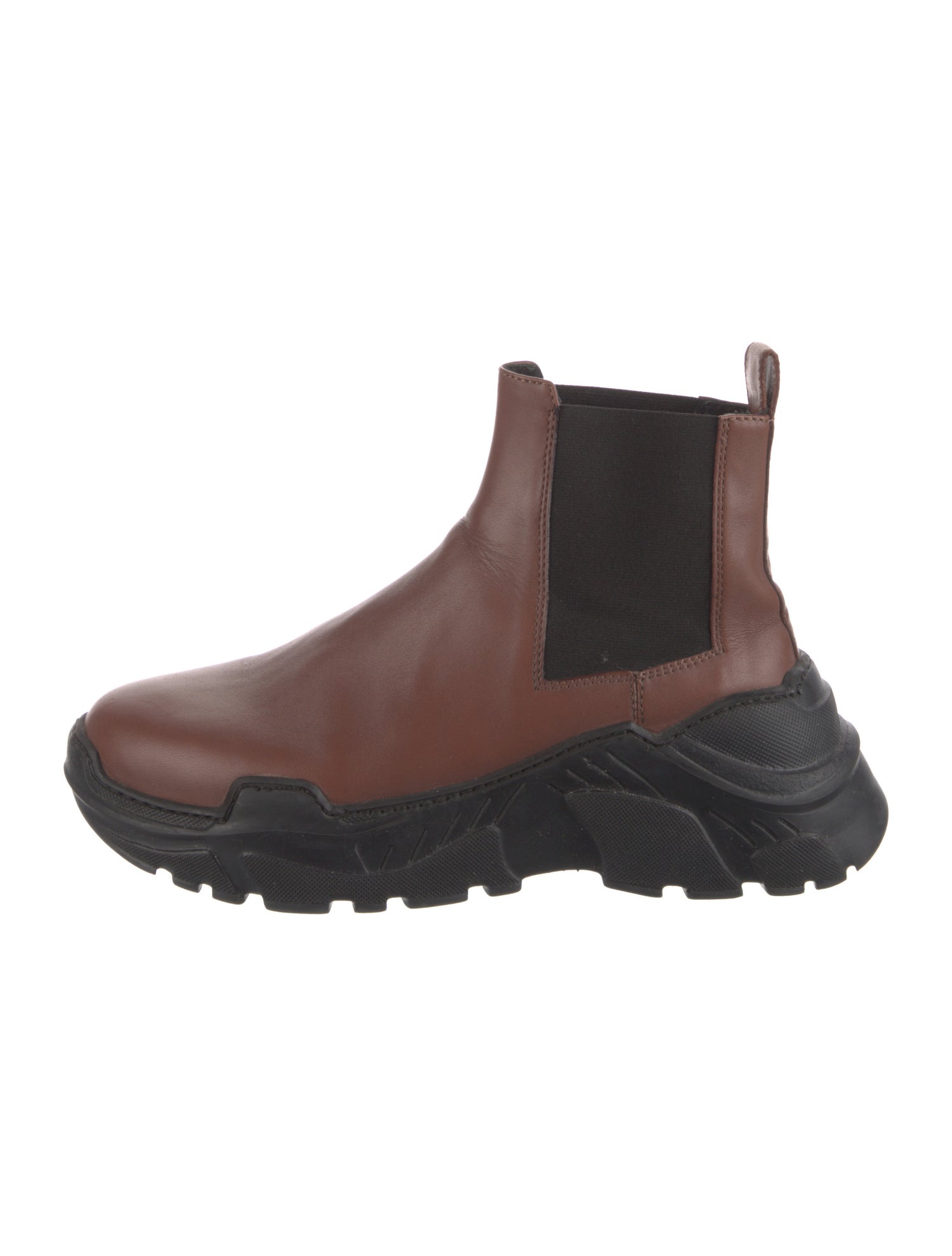 Tibi Leather Chelsea Boots