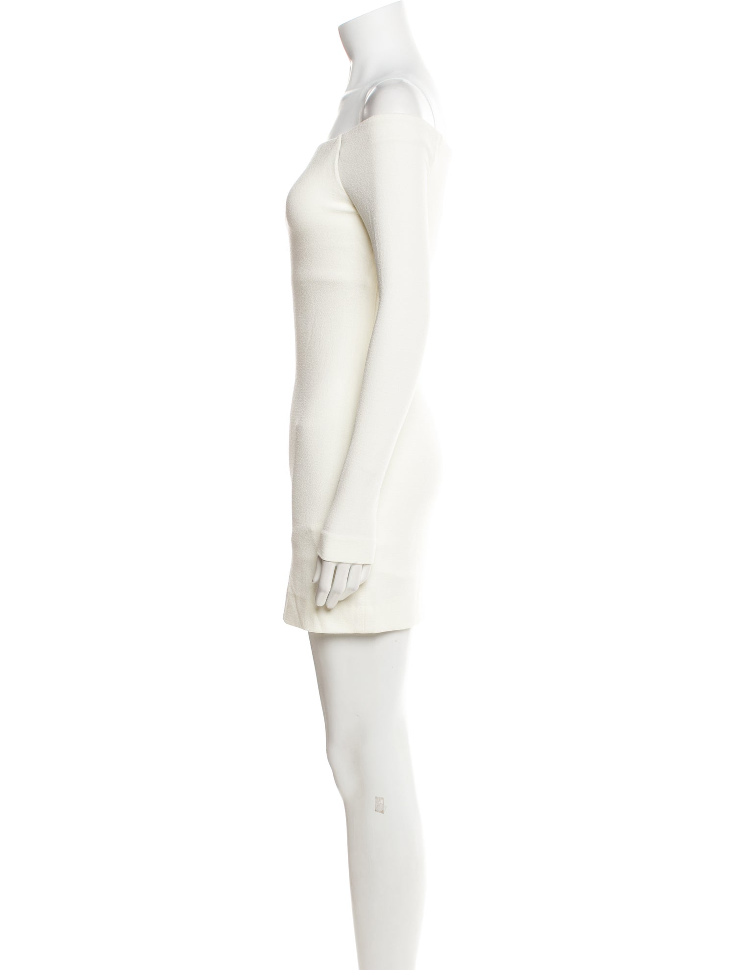 Tibi Off-The-Shoulder Mini Dress