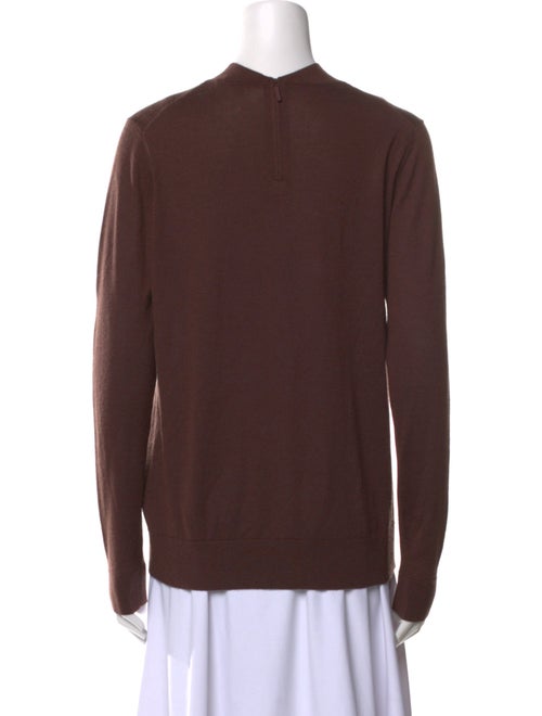 Tibi Wool Mock Neck Sweater