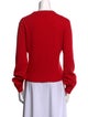 Tibi Lambswool Crew Neck Sweater