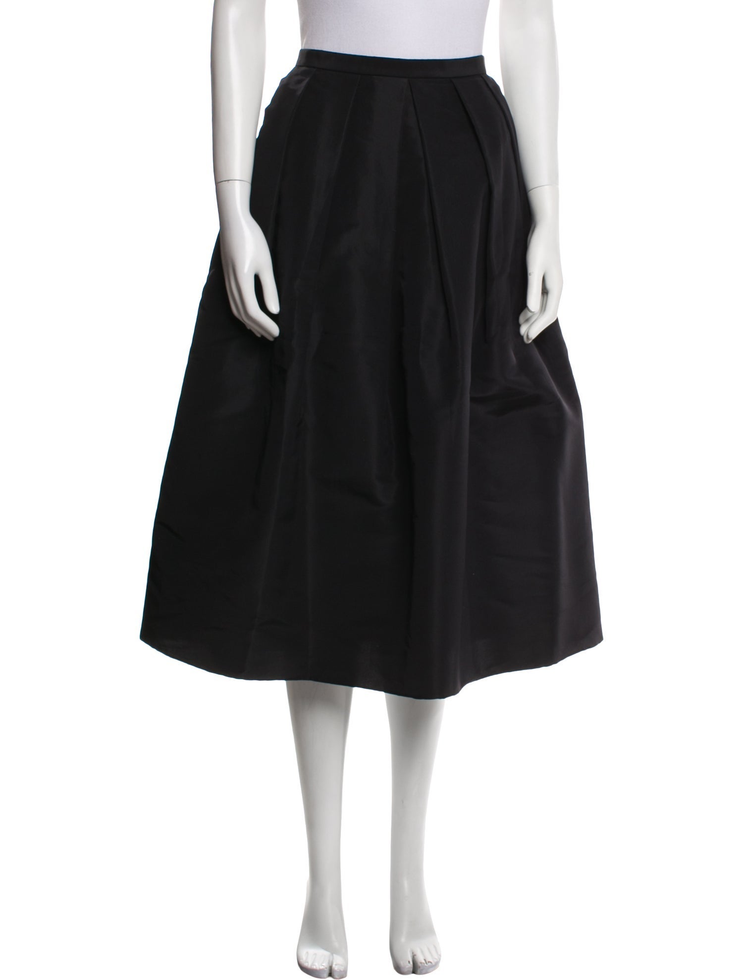 Tibi Silk Midi Length Skirt