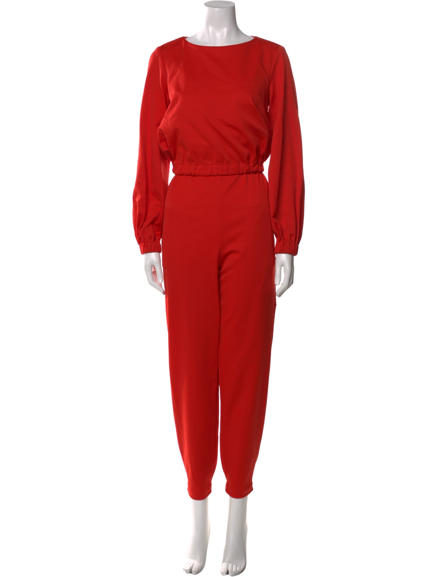 Tibi Bateau Neckline Jumpsuit