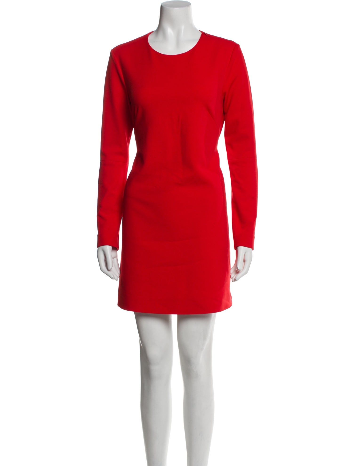 Tibi Crew Neck Mini Dress