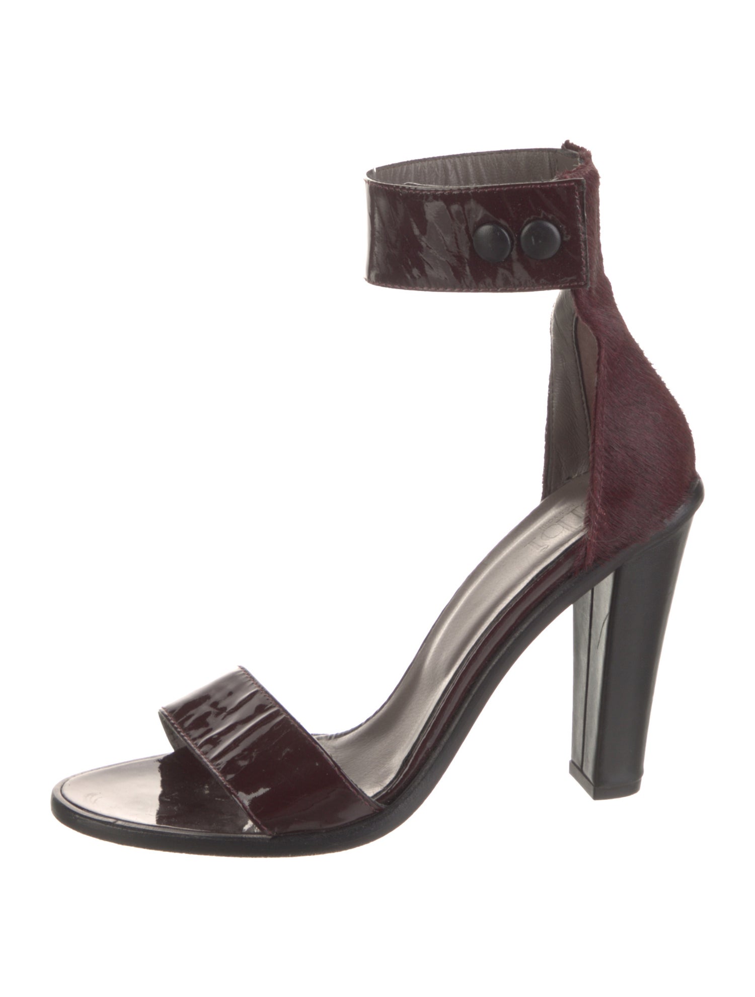 Tibi Patent Leather Sandals