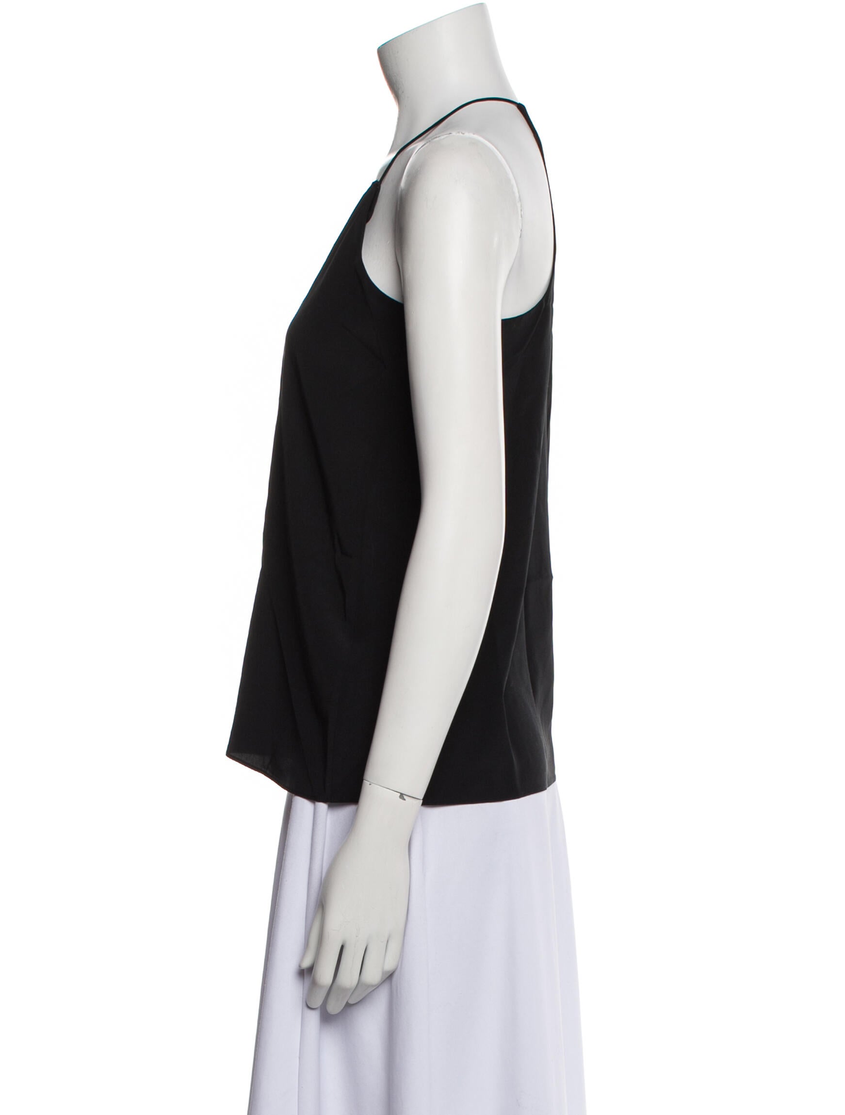 Tibi Silk Halterneck Top