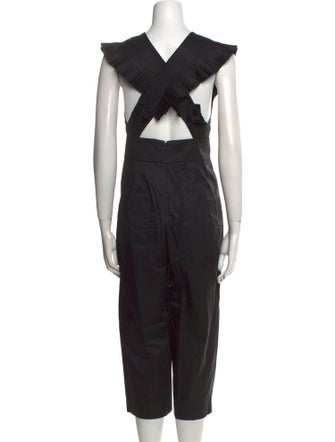 Tibi Square Neckline Jumpsuit