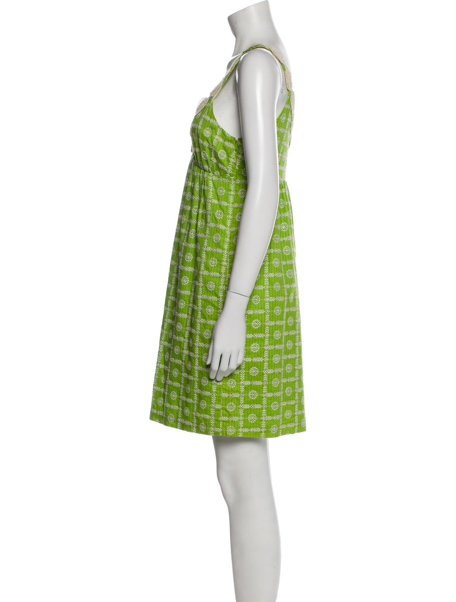 Tibi Printed Mini Dress