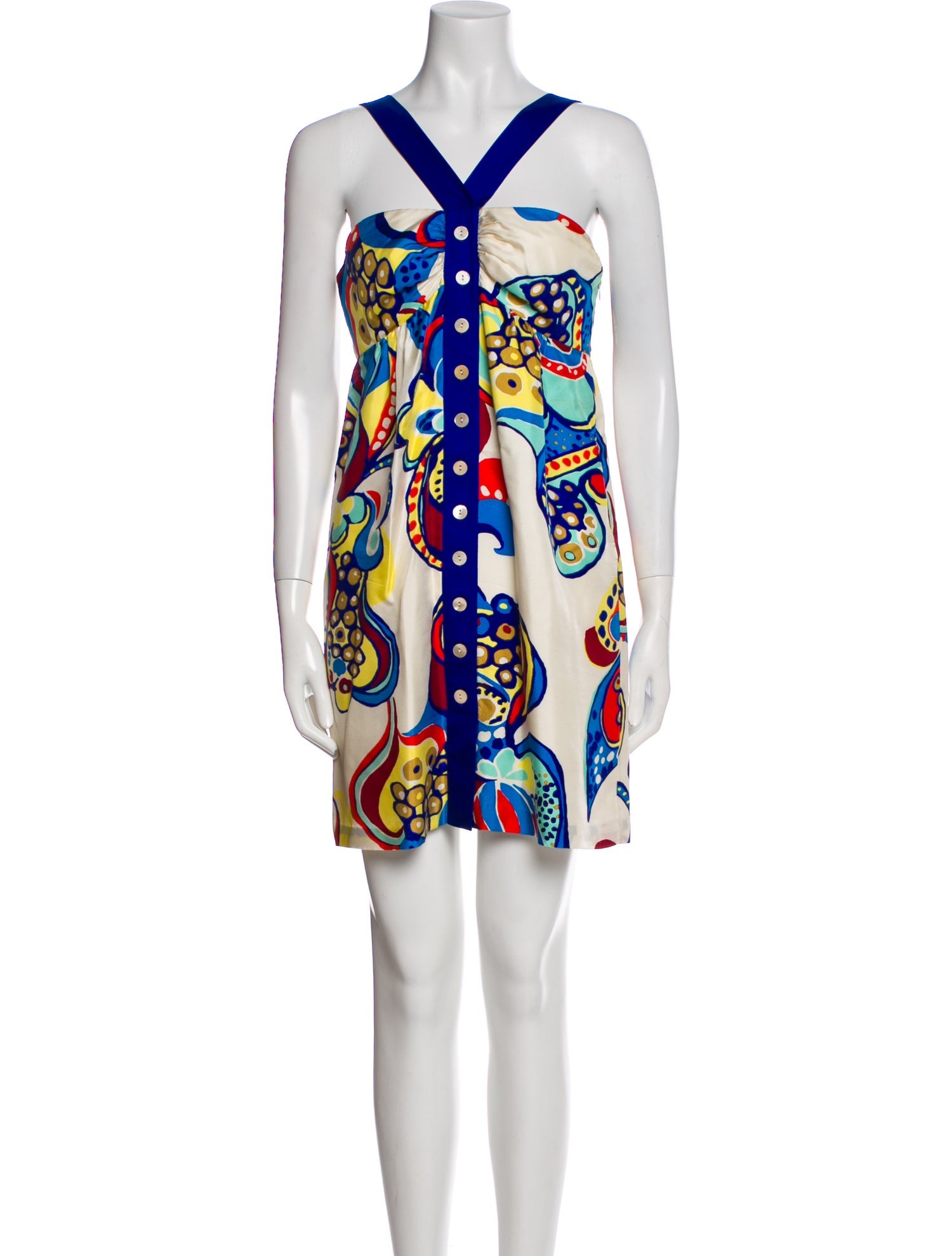 Tibi Silk Mini Dress