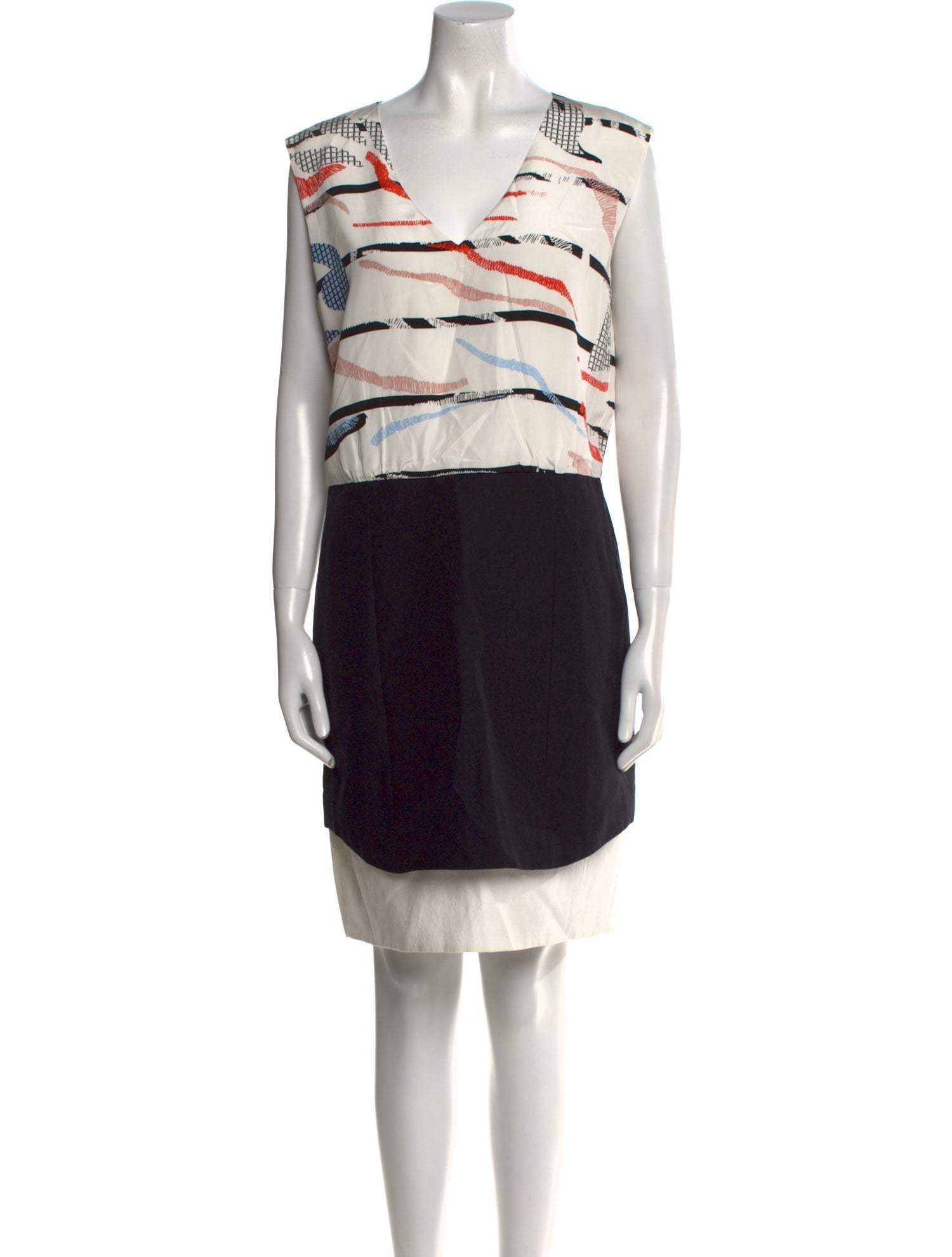 Tibi Silk Knee-Length Dress