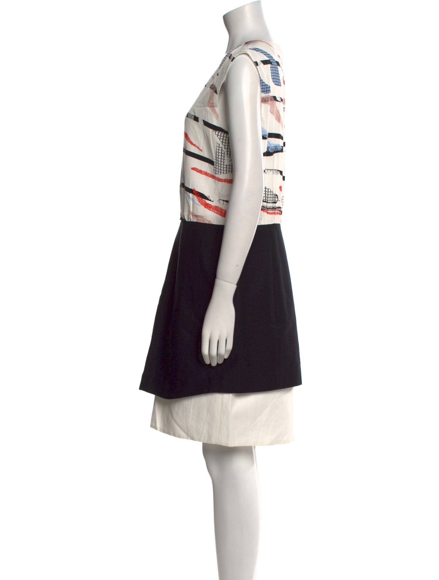 Tibi Silk Knee-Length Dress