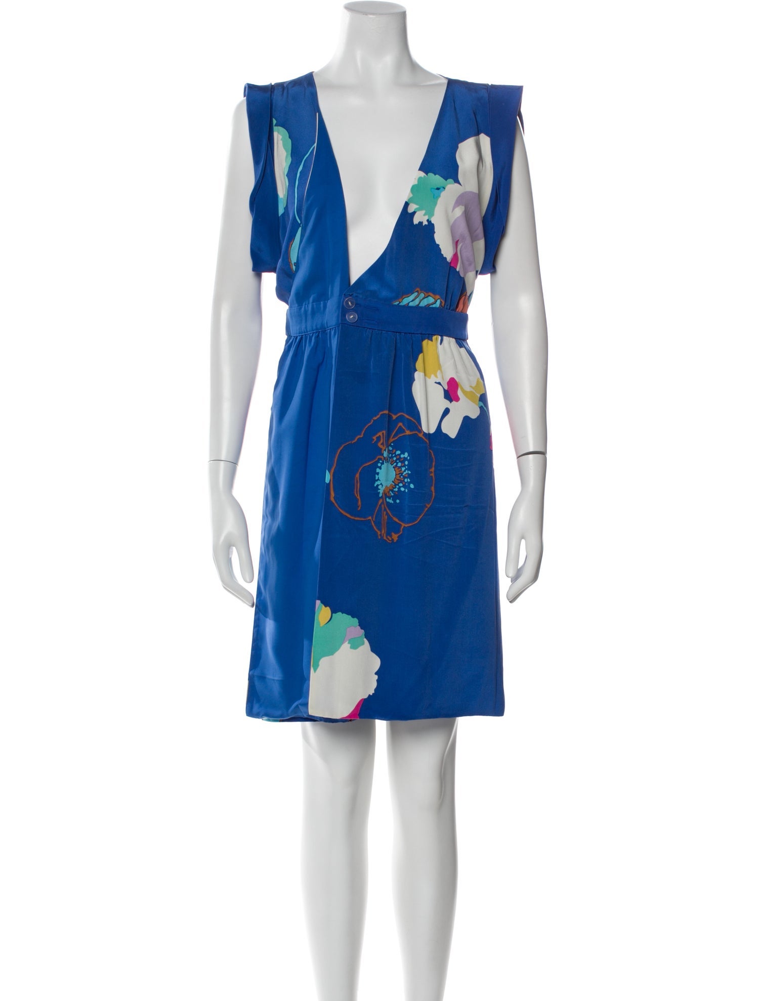 Tibi Silk Mini Dress