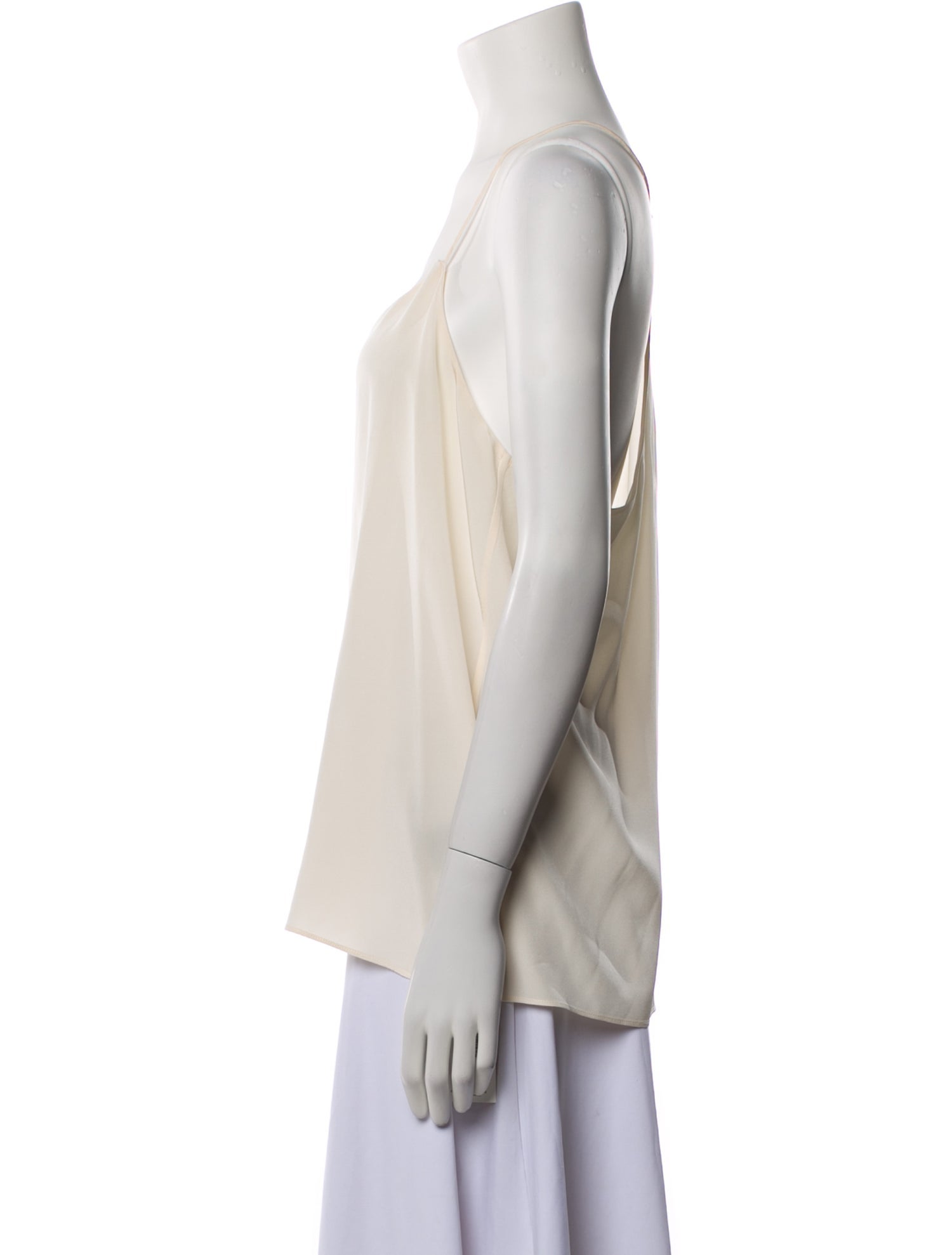 Tibi Silk V-Neck Blouse