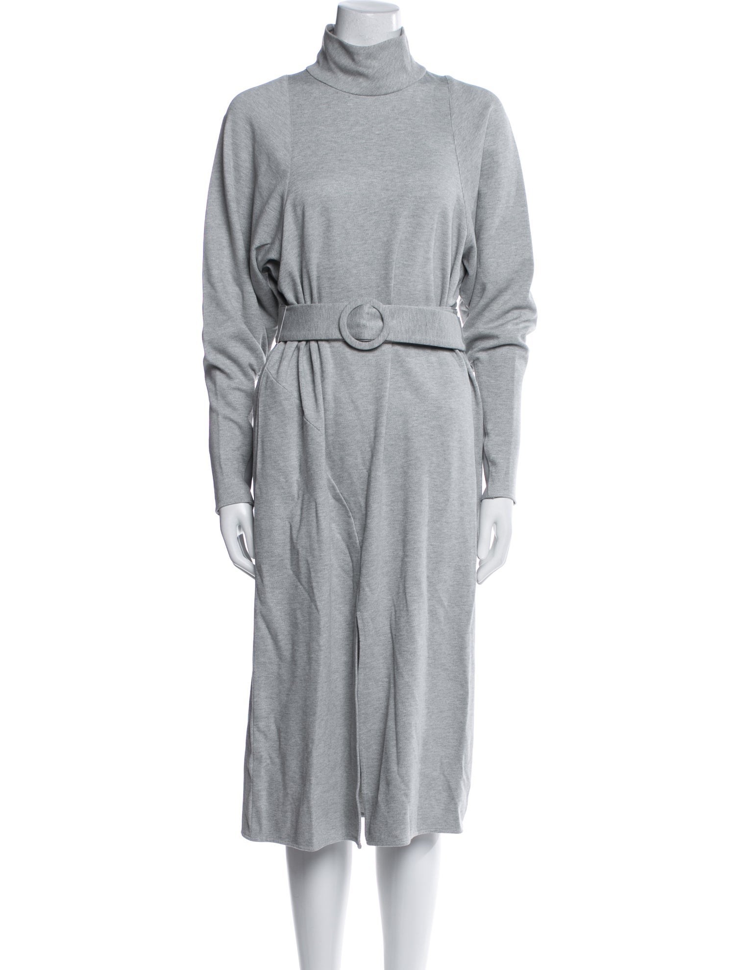 Tibi Turtleneck Midi Length Dress