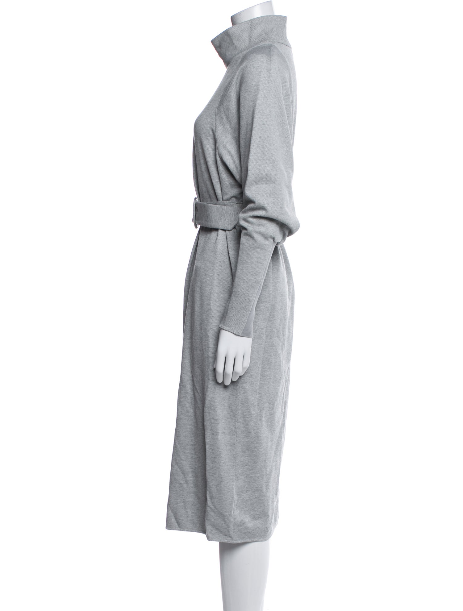 Tibi Turtleneck Midi Length Dress