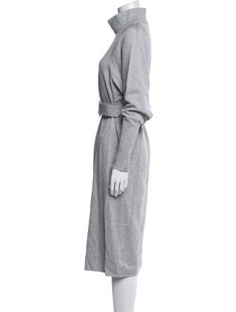 Tibi Turtleneck Midi Length Dress