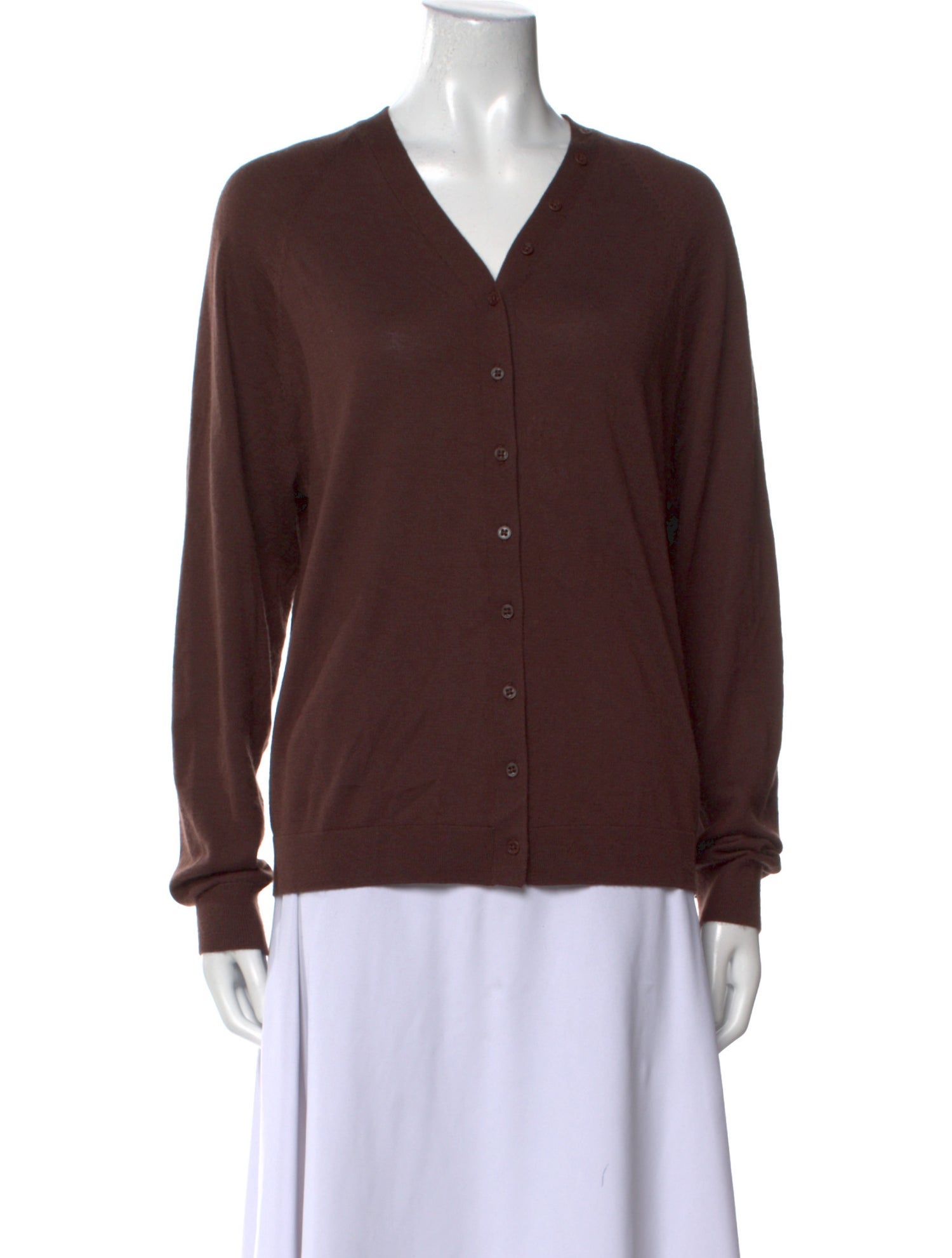 Tibi Wool V-Neck Sweater