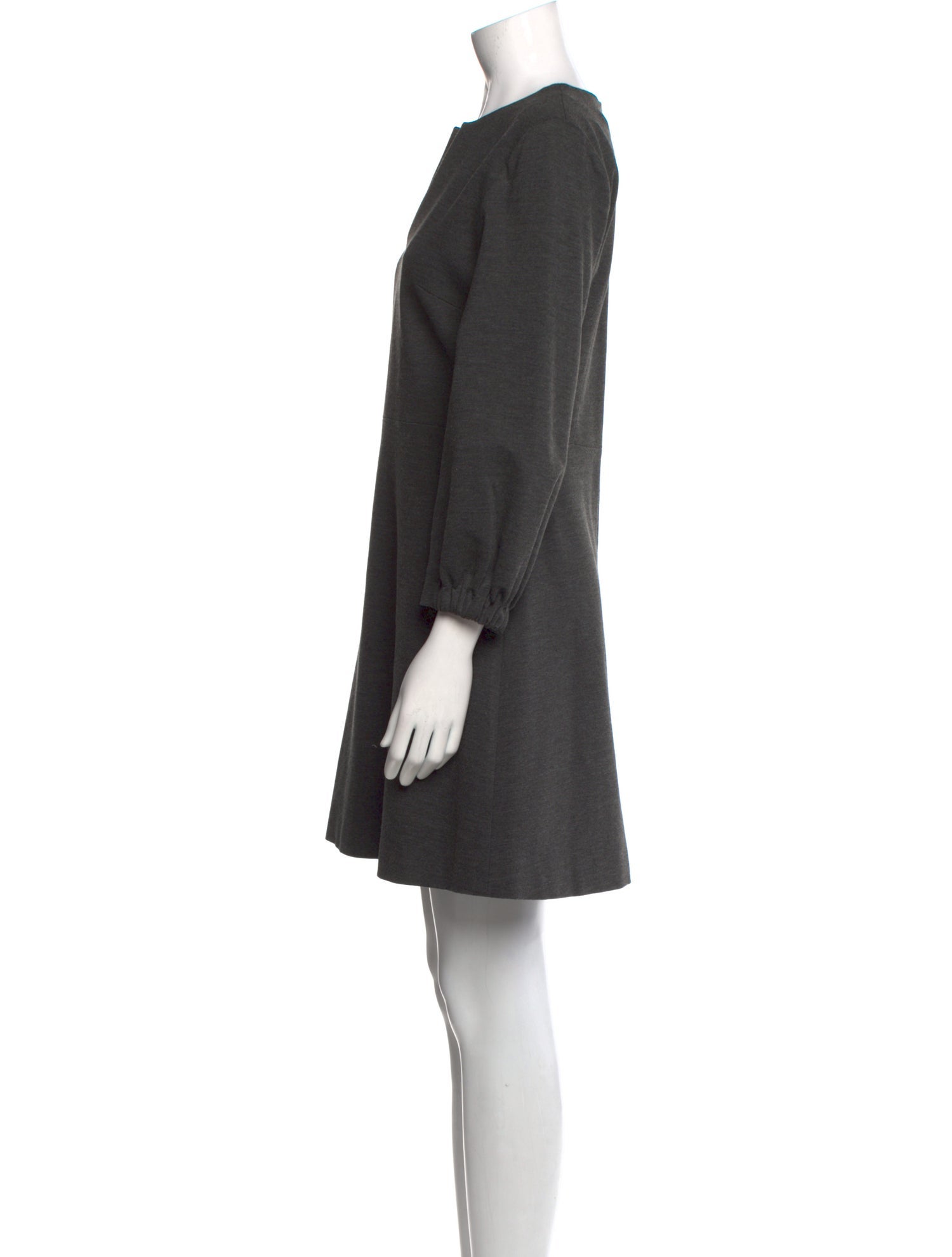 Tibi V-Neck Mini Dress