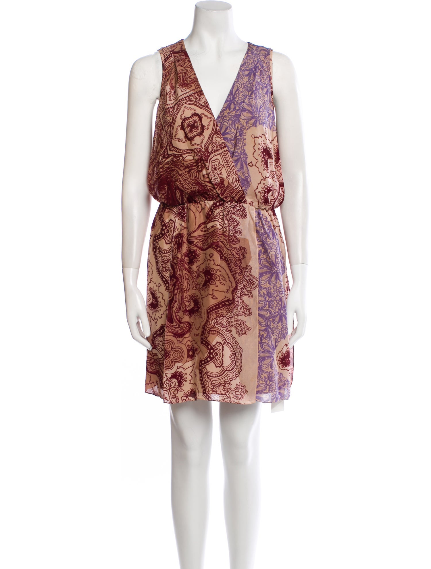 Tibi Silk Mini Dress