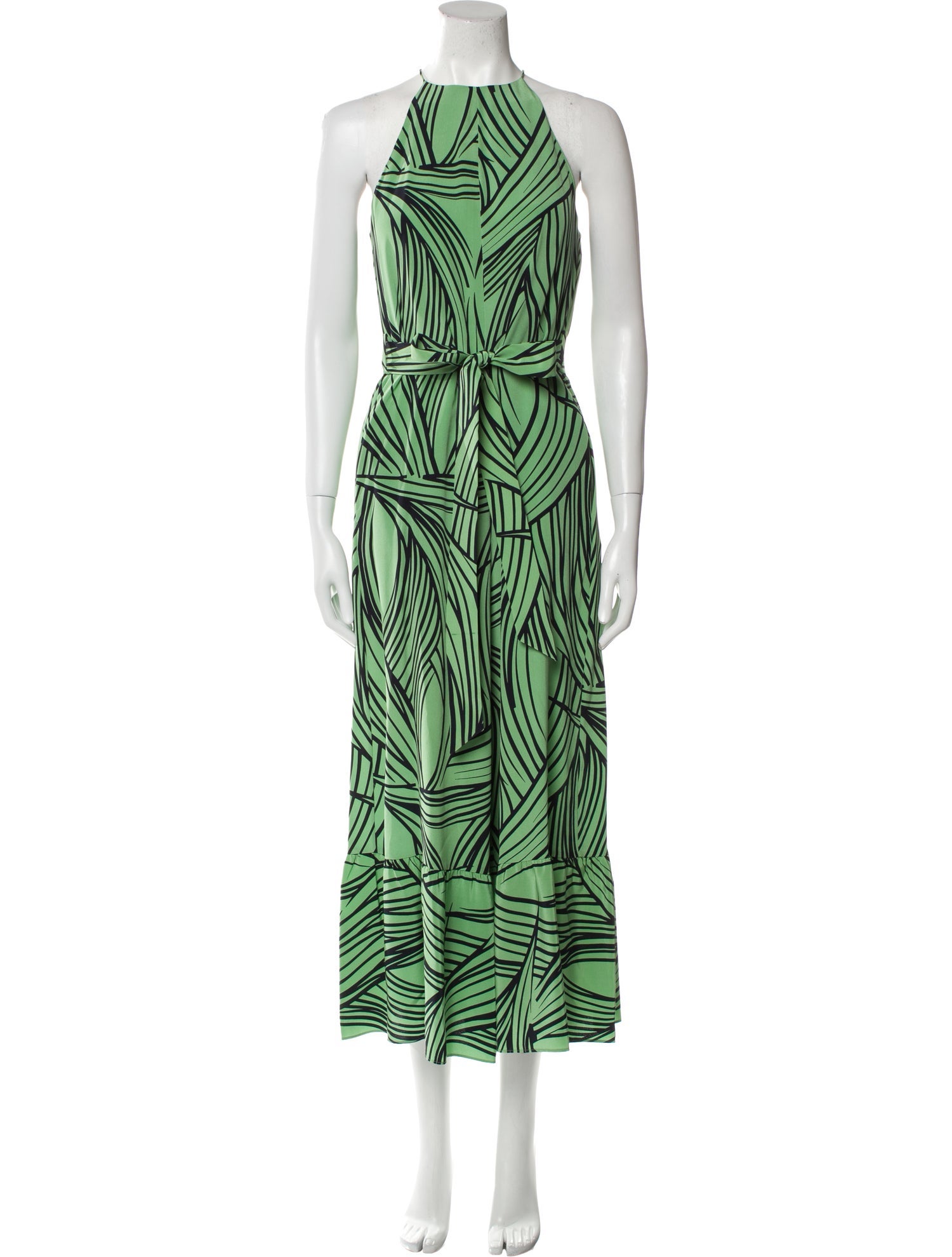 Tibi Silk Striped Jumpsuit w/ Tags