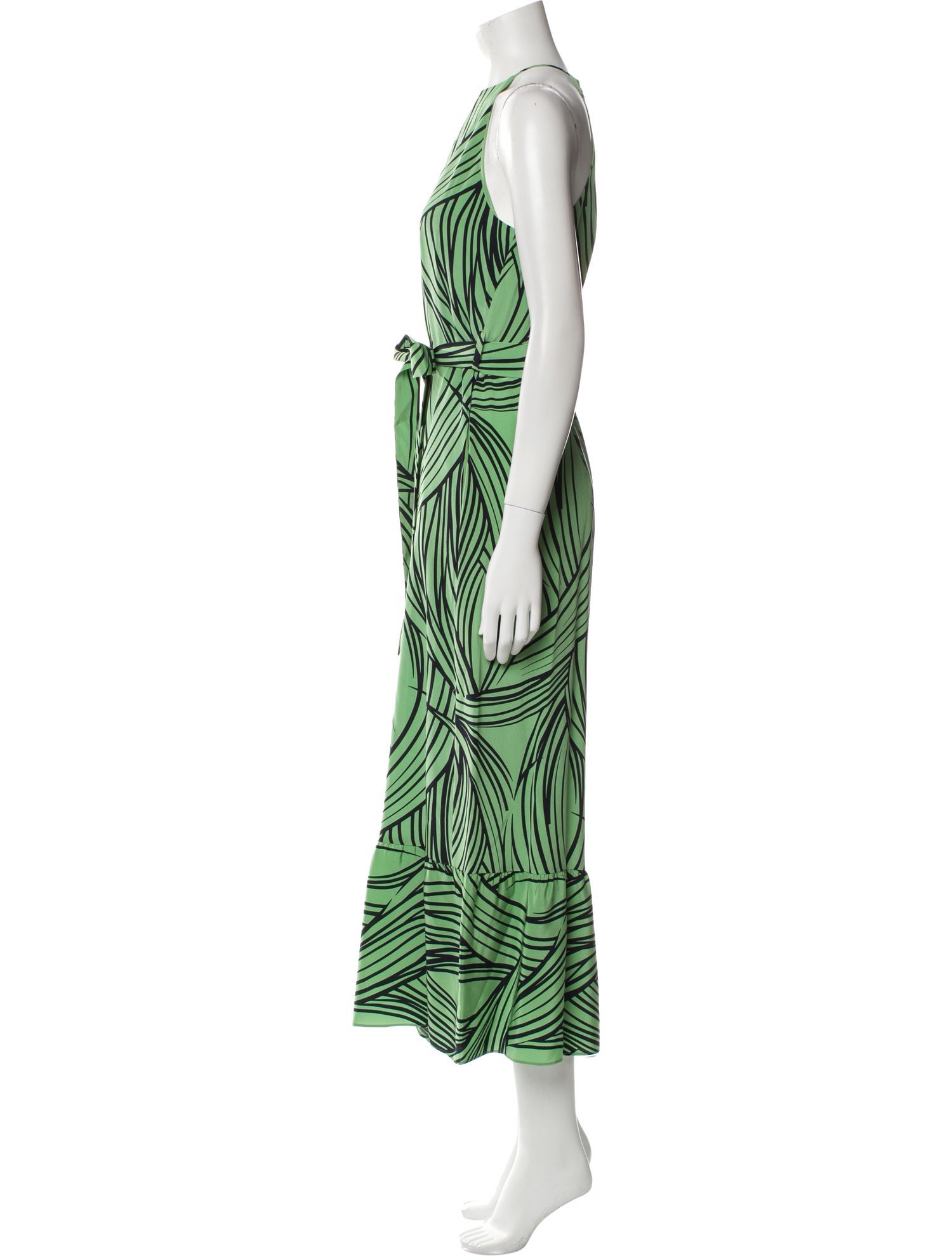 Tibi Silk Striped Jumpsuit w/ Tags