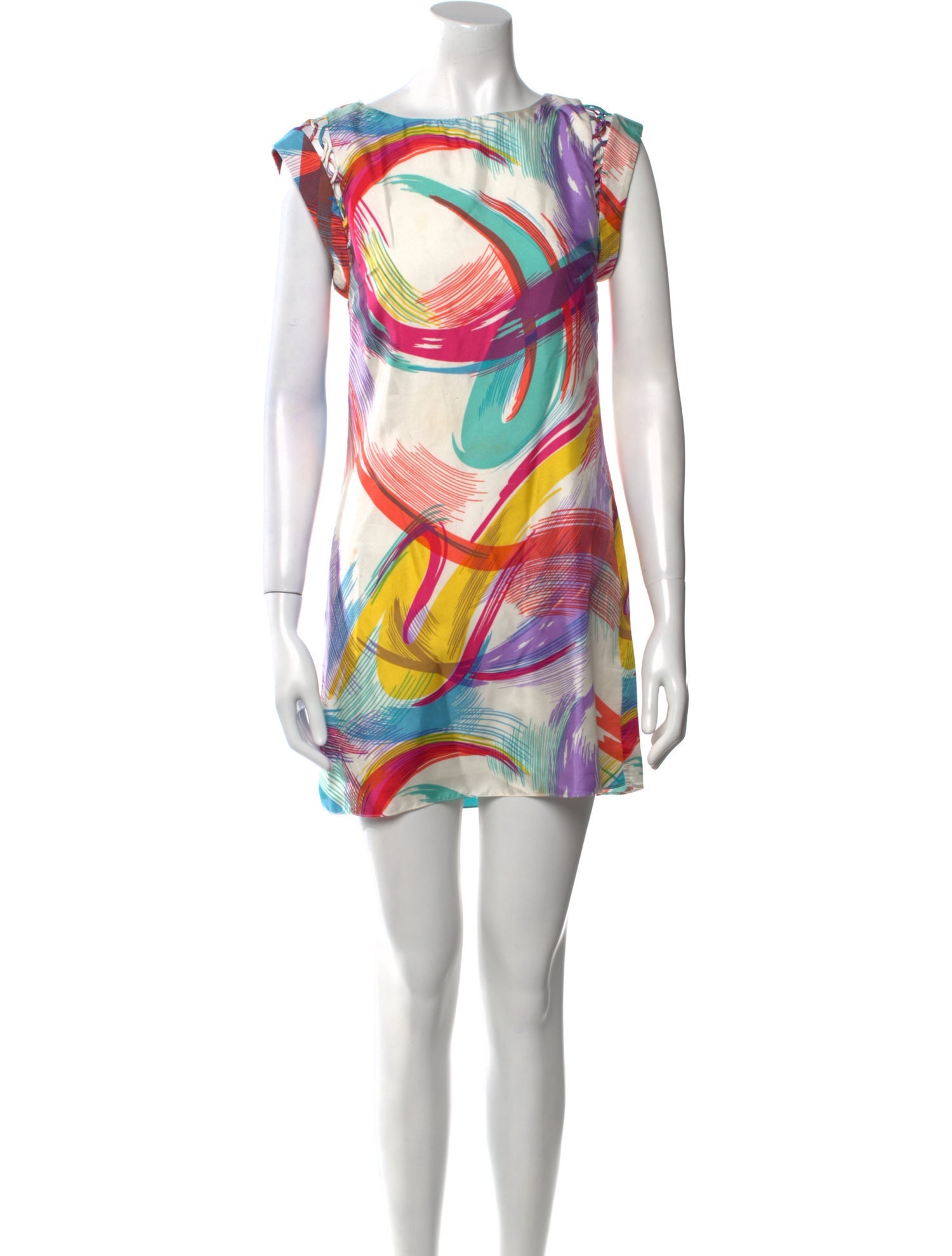 Tibi Silk Mini Dress