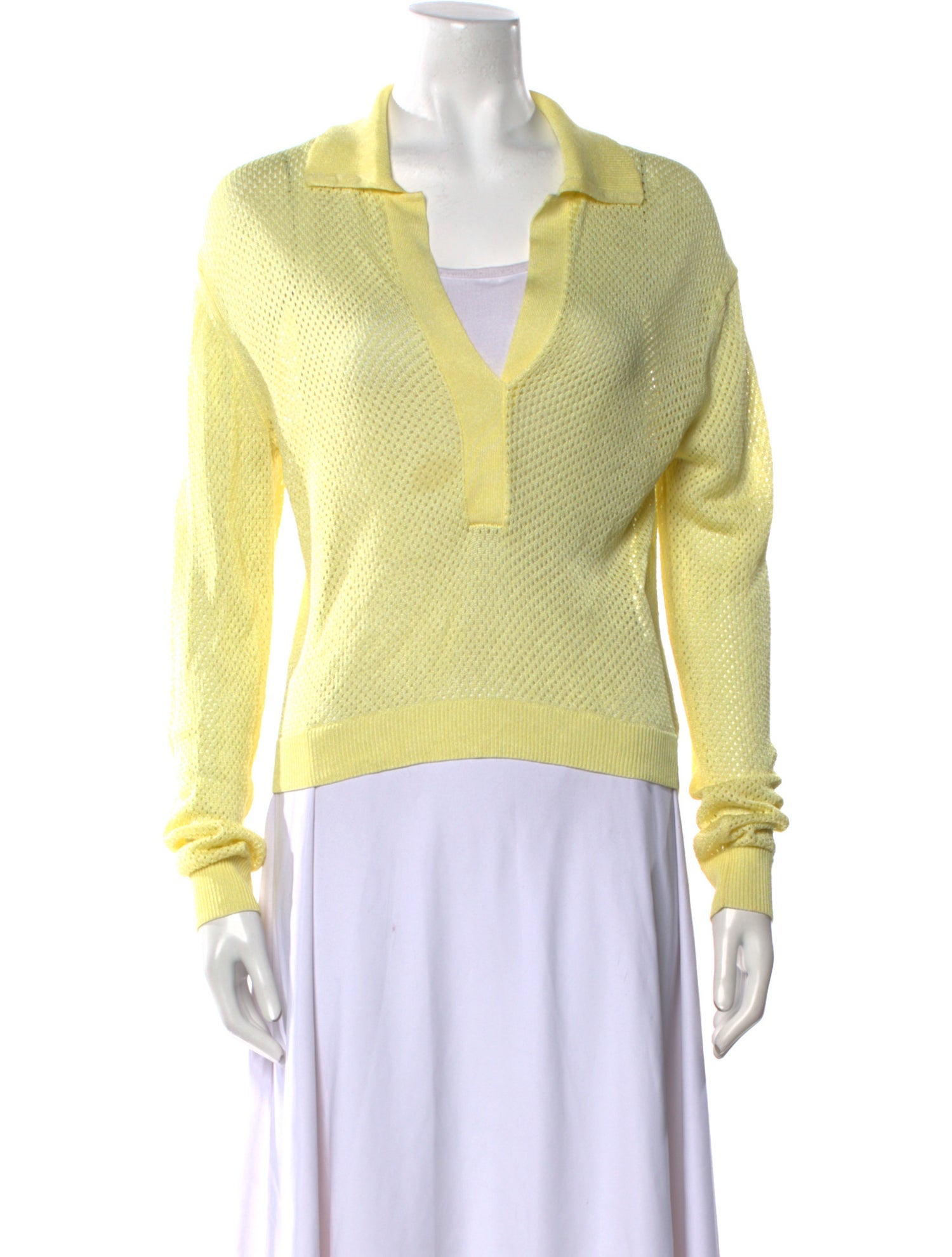 Tibi Long Sleeve Sweatshirt