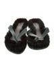 Tibi Leather Slides
