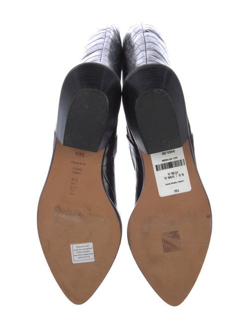 Tibi Leather Riding Boots