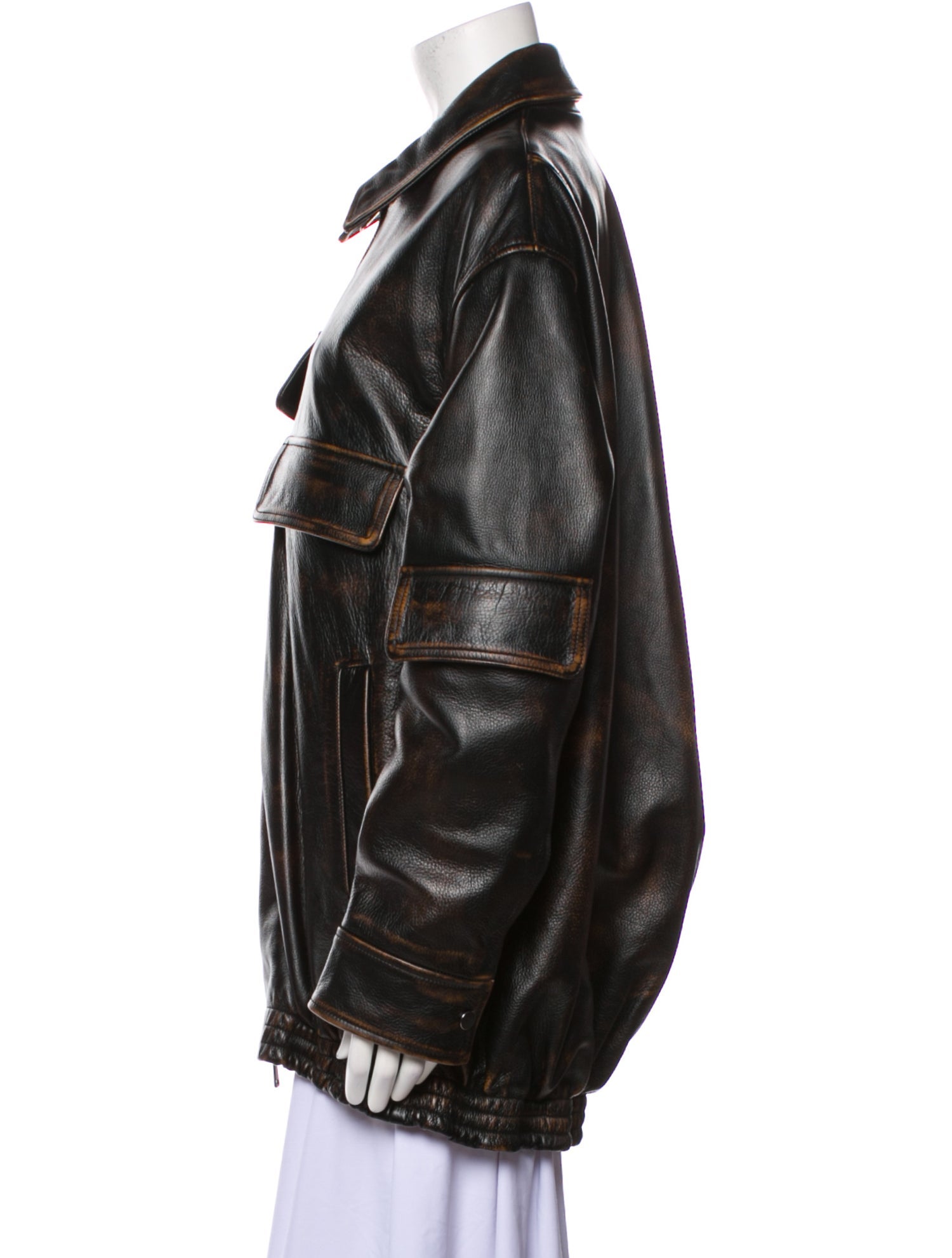 Tibi Leather Jacket