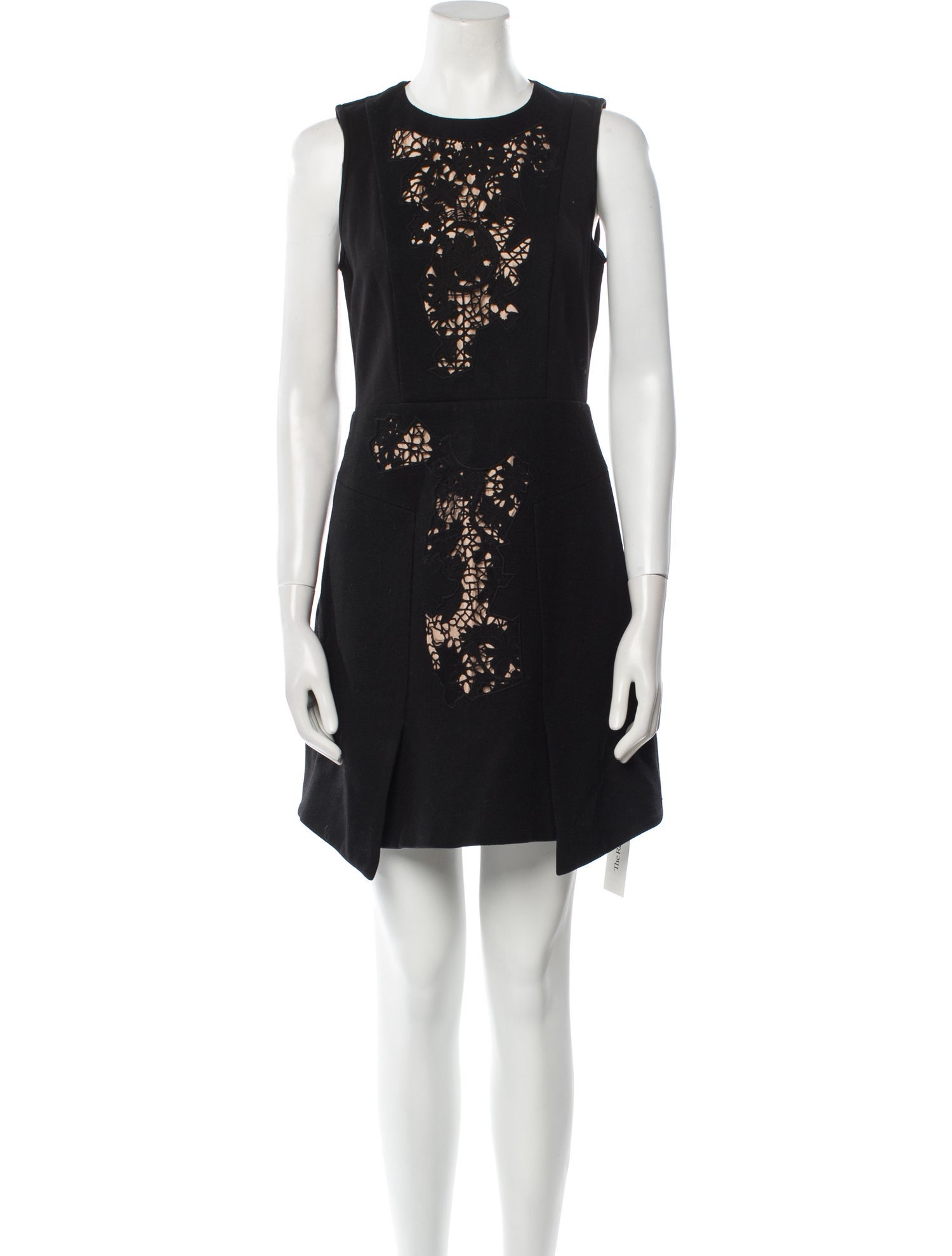 Tibi Virgin Wool Mini Dress