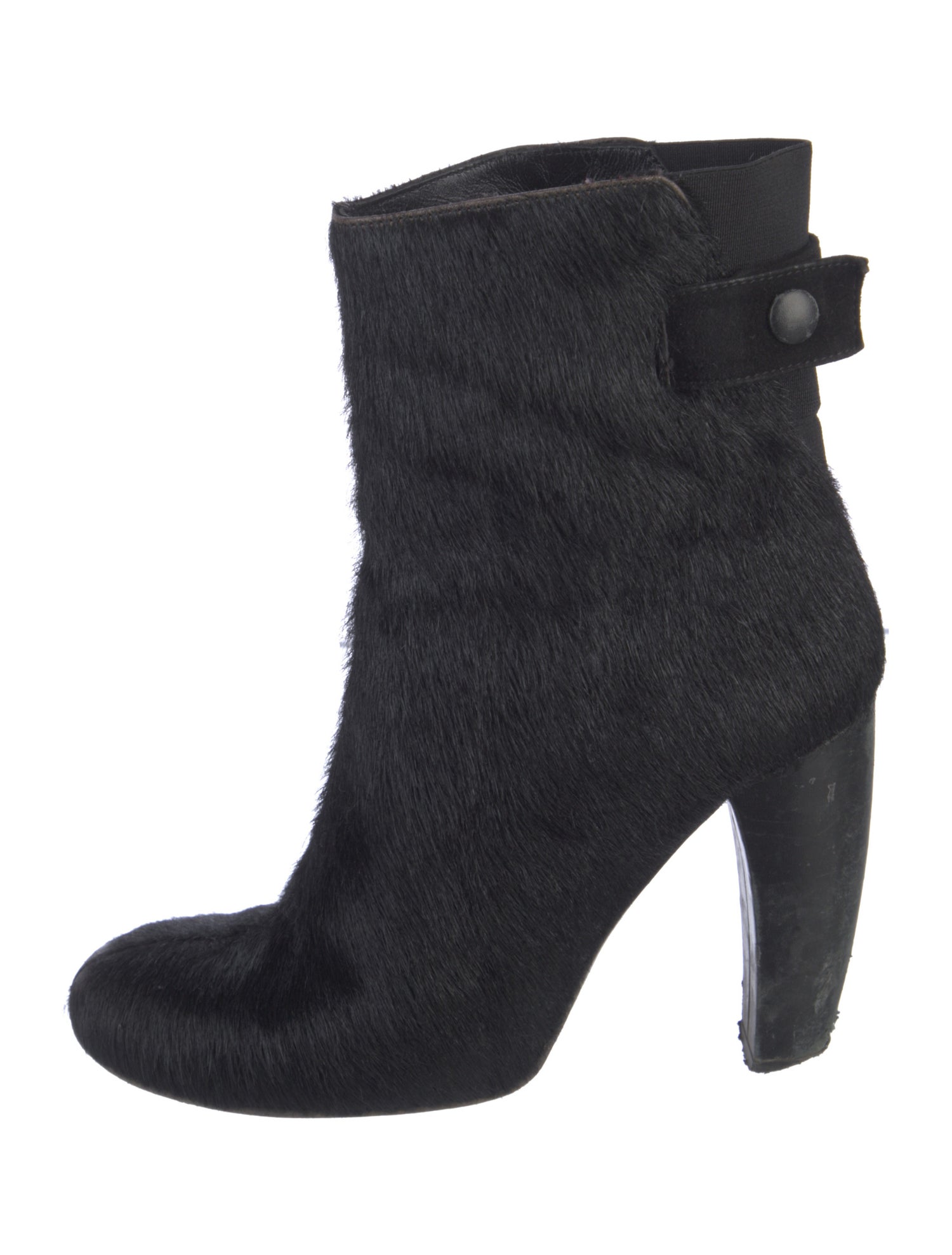 Tibi Ponyhair Boots