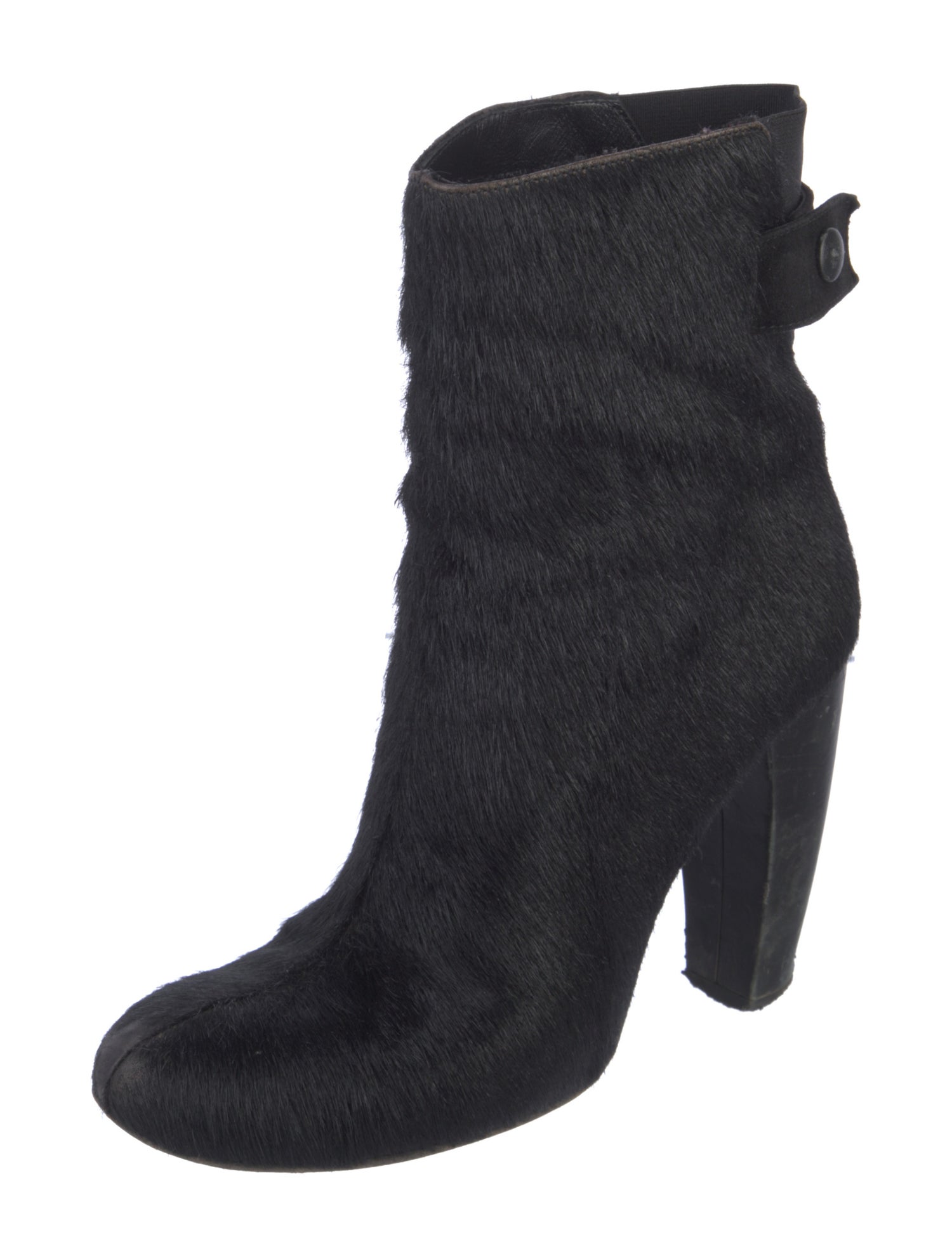 Tibi Ponyhair Boots
