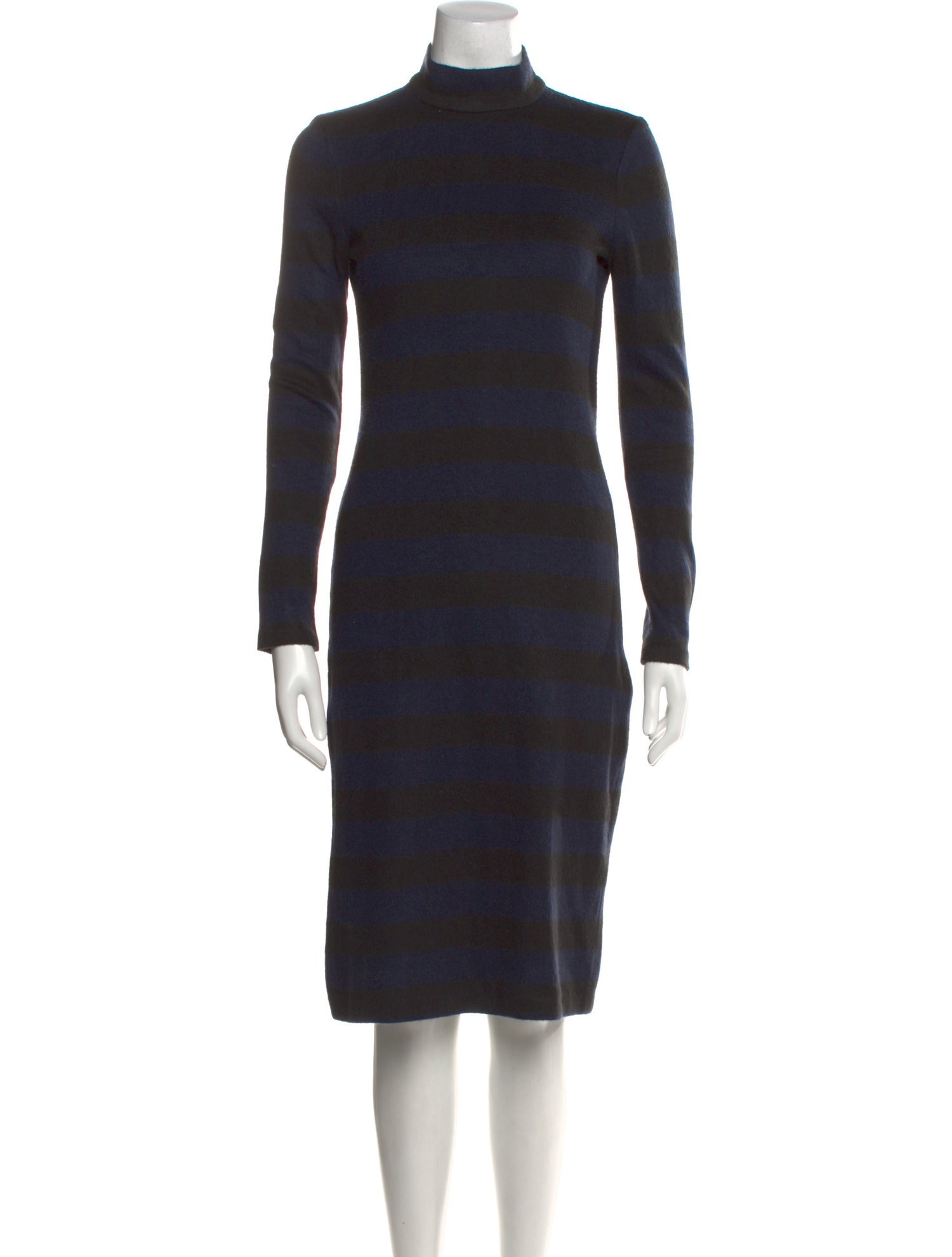 Tibi Striped Knee-Length Dress