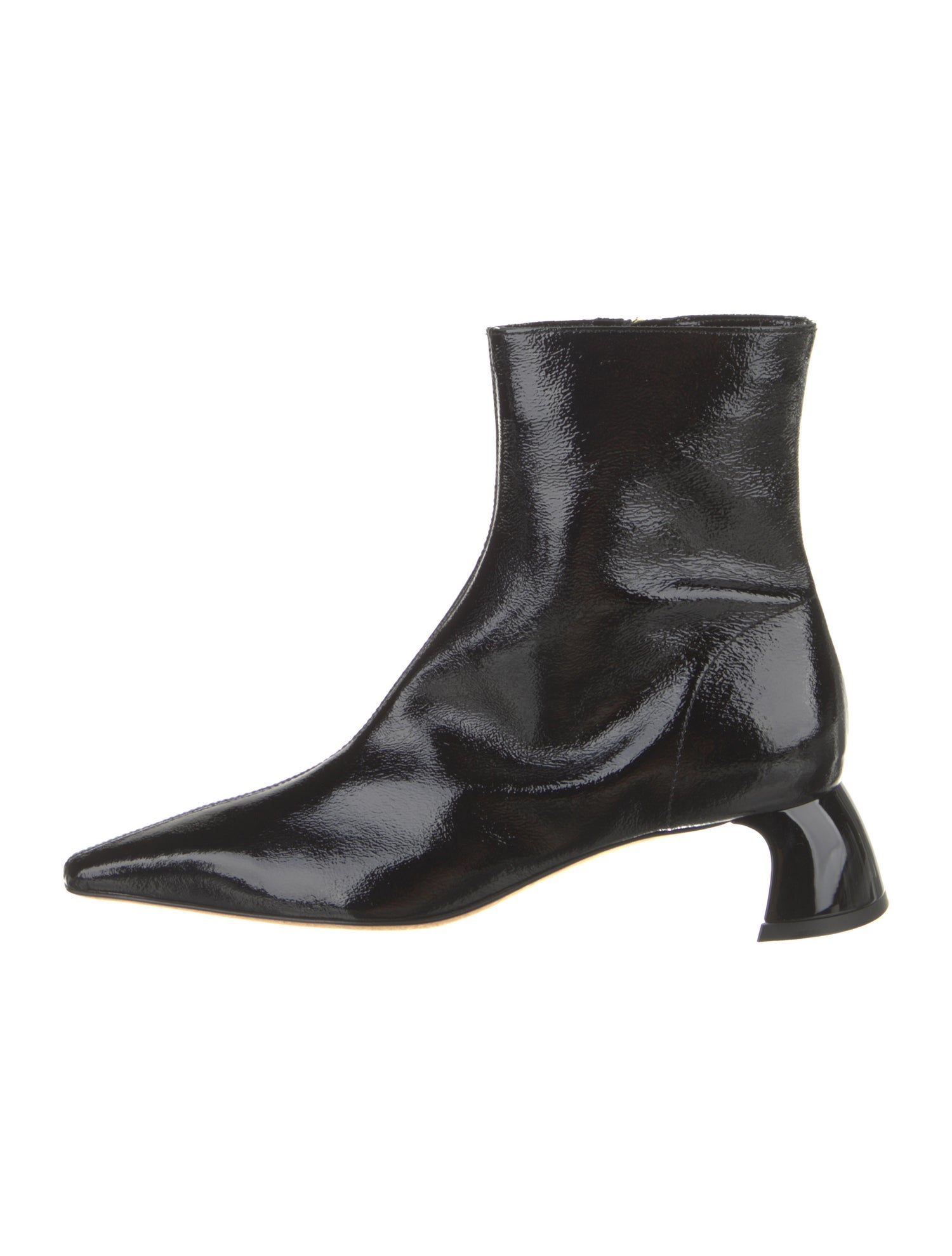 Tibi Patent Leather Boots