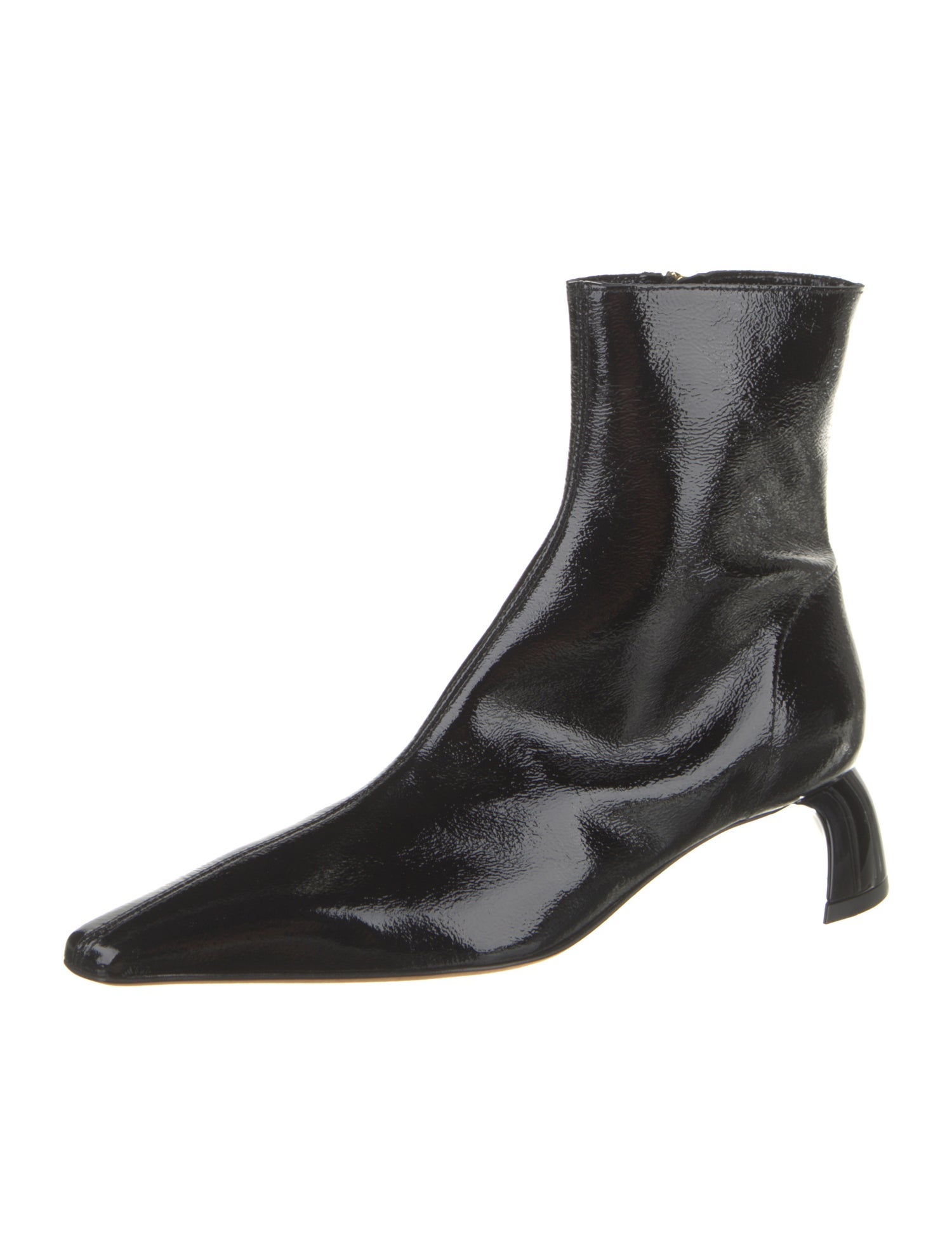Tibi Patent Leather Boots
