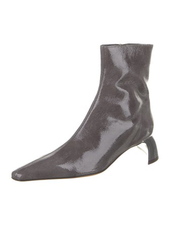 Tibi Patent Leather Boots