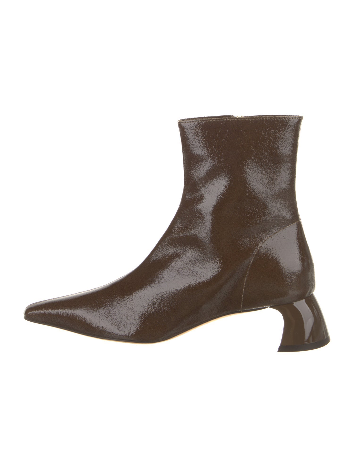 Tibi Patent Leather Boots