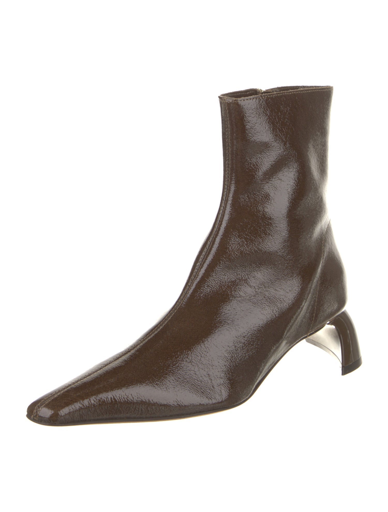 Tibi Patent Leather Boots