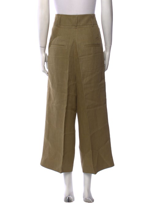 Tibi Linen Wide Leg Pants