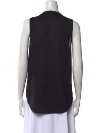 Tibi V-Neck Sleeveless Top
